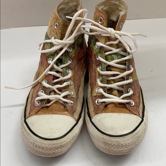 Converse Unisex M8, W10 cheeseburger hi-top - Picture 1 of 12